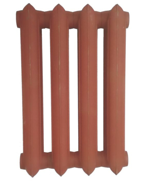 Радиатор чугунный ЛУГАНСК МС-140М, 4 секции, 500мм 108мм, 160Вт, 
