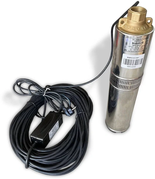 Насос погружной центробежный  ВОДОЛЕЙ БЦПЭ  0,5-25У, г.Королев  1,8 м3/ч 25м, 