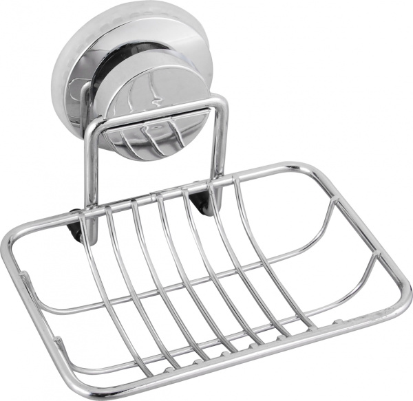 Мыльница-решётка для ванной настенная на присоске FORA "ATLANT" A034