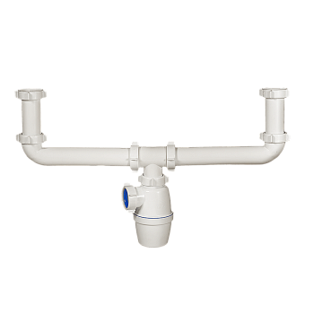 Сифон для раковины ОРИО А-40090  Выпуск 1 1/2 х 40 