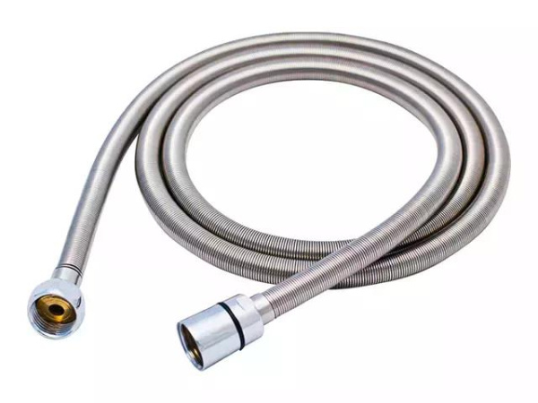 Шланг для душа растяжной 150-170 см, d 13 мм, внут. шланг EPDM, двойной замок, гофра