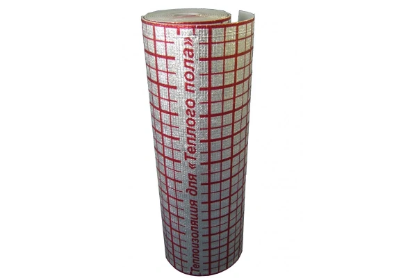 Глобекс Подложка для системы "Теплый пол" с разметкой 3 мм×15 м2