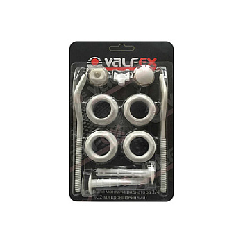 Комплект для радиатора КНР  1"х3/4" с двумя кронштейнами 