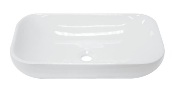 Умывальник накладной SANITA LUXE  "Infinity 60" (серый матовый) УП INFSLWB01