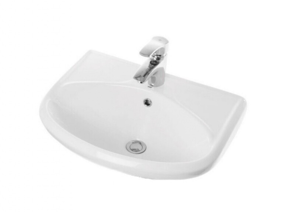 Умывальник SANITA Комфорт 50см ВКС Белый S1   