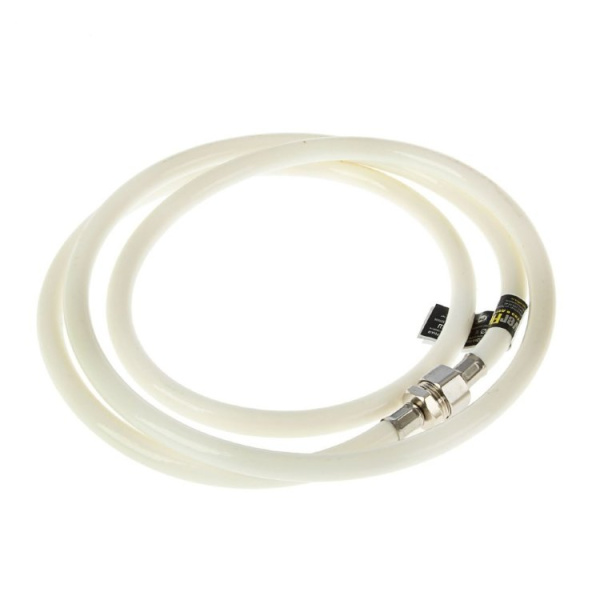Подводка гибкая для газа ПВХ ZIP-FLEX 250см 1/2", вн/нар, белая,