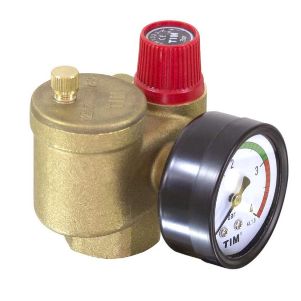 Группа безопасности для котла КОМПАКТ, TIM JH1023-3, 3 bar