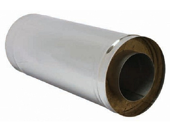 Сэндвич-труба УМК 150*220мм*0,5м 0,5мм/0,5мм нерж + оц по конденсату 