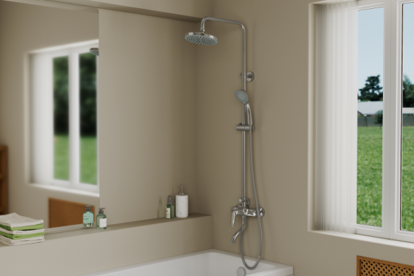 Душевая система RUSH  ST4235-11  однорычажн.с троп.душем хром — купить сантехнику в Кургане, цены в интернет-магазине «АкваТехника»