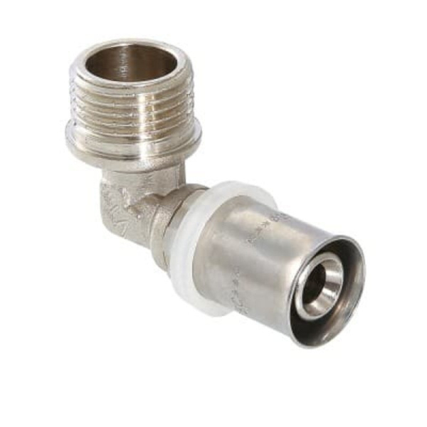 Угольник ALTSTREAM 20х1/2" нар/пресс 