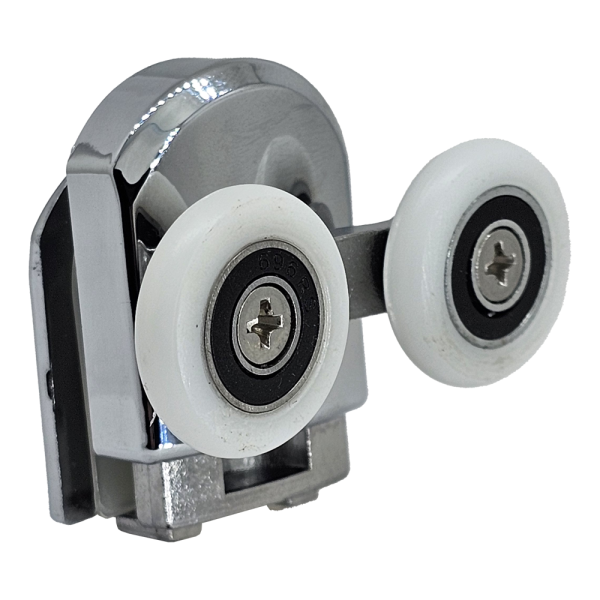 Ролик двойной, нижний эксцентрик 23мм стандарт пластик серый Erlit (003-)