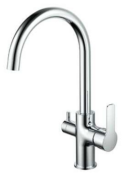 Смеситель для кухни ESKO  К 27   с подключением к фильтру, хром 