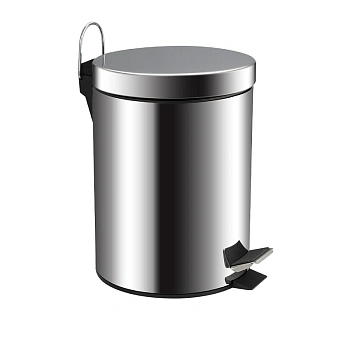 Ведро Санакс круглое ,с педалью из нерж.стали, 5 л 105