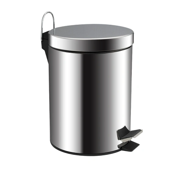 Ведро Санакс круглое ,с педалью из нерж.стали, 5 л 105