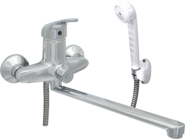 Смеситель для ванны ЦС-СМ 300-3 D35 Ст. М-42 круглый  СТ300001.1  однорычажн. хром