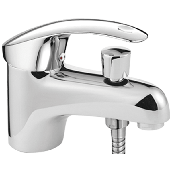 Смеситель для умывальника FASHUN  А1221 с душевой лейкой  хром, D=40мм 