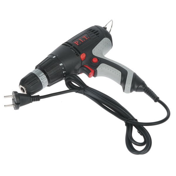 Дрель-шуруповёрт сетевая P.I.T. PBM10-C1 (400Вт,0-800об/мин) — купить в Кургане, цены в интернет-магазине «АкваТехника»