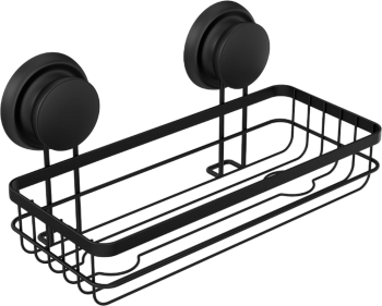 Полка-решетка для ванной угловая на присосках FORA GRAFIT FOR-GRA033