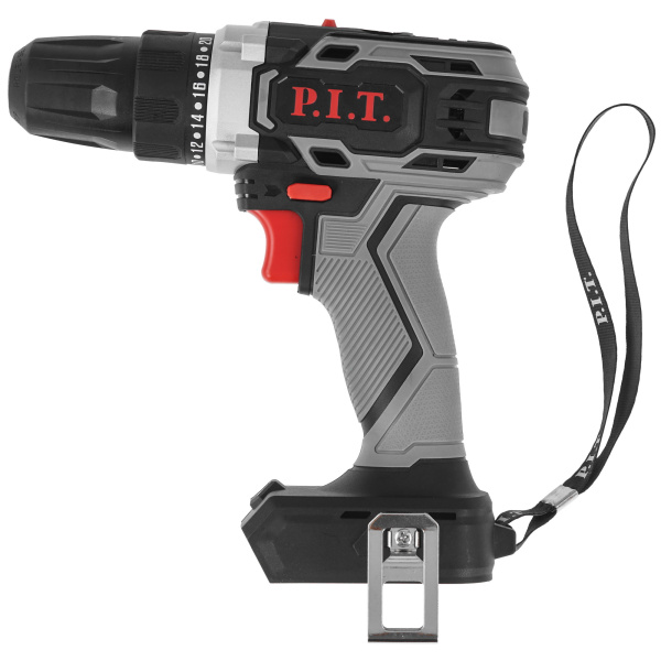 Дрель-шуруповерт аккумуляторная P.I.T. PBM20H-10B, (20В, 30Hм, патрон 10мм, 2ск, коробка)