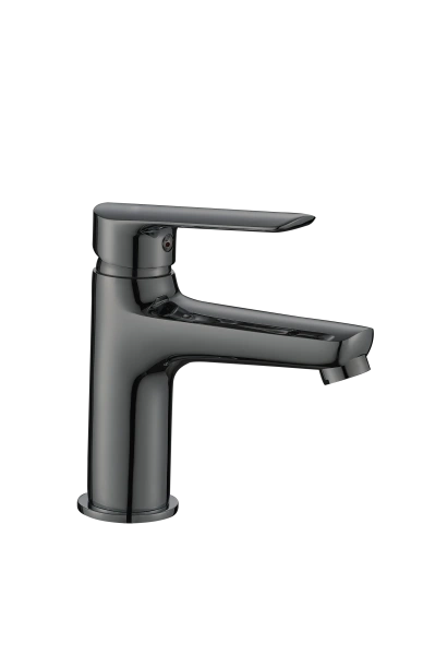 Смеситель для умывальника ESKO Lagos Gun Metal LG26GM врезной, однорычажн. черный