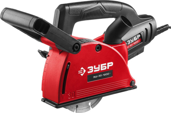 Штроборез (бороздер) ЗУБР d125 vv, 1200Вт, 30мм, ЗШ-30-1200Т