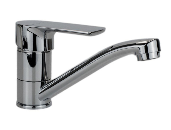 Смеситель для кухни VODA Surface SF 15  врезной, поворотный хром