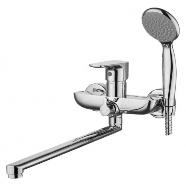 Смеситель для ванны GROSS AQUA Evo 7121297С-35L(F)   однорычажн. хром