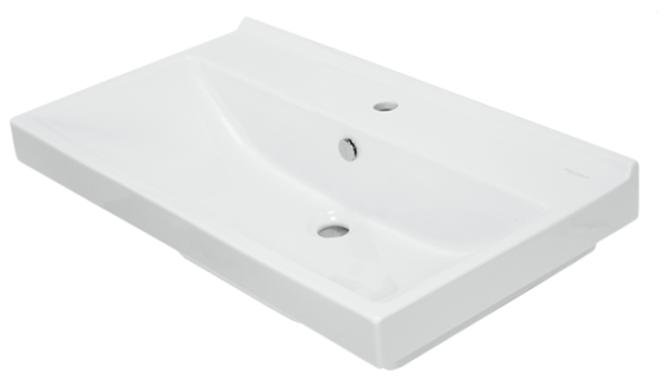 Умывальник SANITA LUXE Fest80 F01  ВКС Белый S1