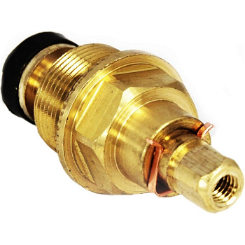 Кран-букса резиновая М18, 7 х квадрат, короткая (отеч. смес), MP-У ИС.130428