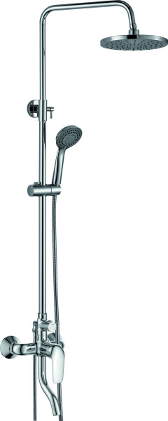 Душевая система RUSH  ST4235-11  однорычажн.с троп.душем хром