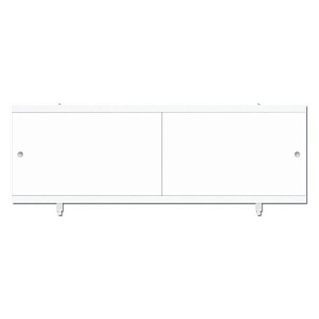 Экран для ванны КВАРТ УНИВЕРСАЛ 1700мм белый раздвижной фасад